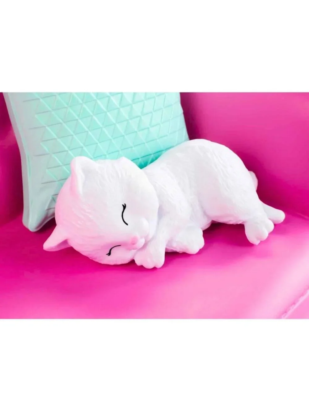 Cozy Indoor Furniture Playset for Dolls - Living Room, Kitten & Accessories